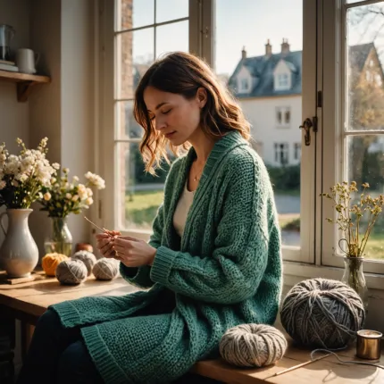 Введение в мир рукоделия: Ваш путь к уютному кардигану своими руками